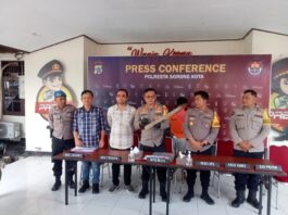 Busser Polresta Sorong telah menangkap pelaku penganiayaan