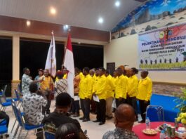 Pelantikan dan Pengukuhan ICAKAP Provinsi Papua Barat. Ini Pesan Uskup Mgr. Datus Lega