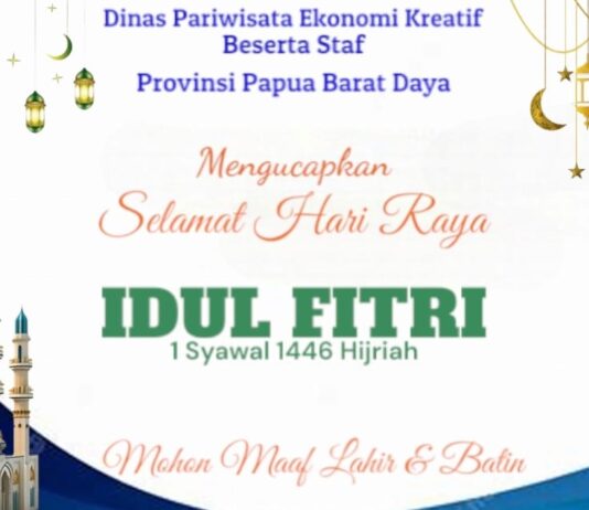 Menteri Pariwisata menginstruksikan kepada Pemda Provinsi Papua Barat Daya