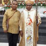 Pesan Kepala Kantor Kemenag Kota Sorong Hadiri Misa dan Bertemu Uskup Timika di Katedral Sorong
