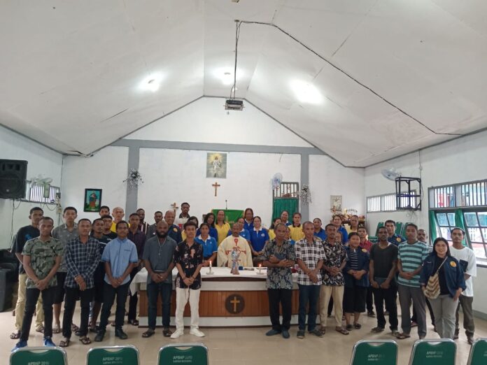 Santa Teresa Kalkuta Mengunjungi Penjara Kelas II B Kota Sorong : Kisah hidup di Lembaga Pemasyarakatan Menjadi Pengalaman Sangat Berat