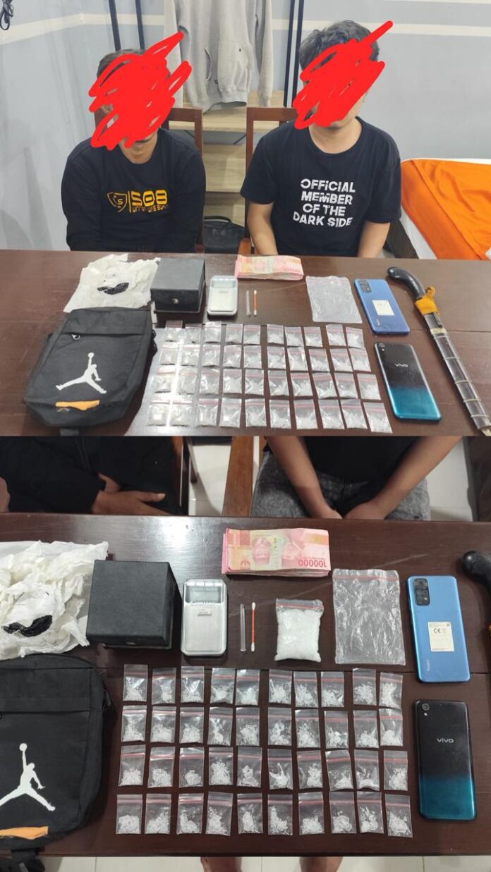 Awas ! Narkoba Meraja di Sorong, Sat Resnarkoba Polres Sorong Tangkap Pelaku di Perumahan