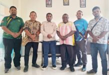 Pertemuan LP3KD Papua Barat bersama Kakanwil Kemenag Provinsi Papua Barat.