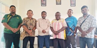 Pertemuan LP3KD Papua Barat bersama Kakanwil Kemenag Provinsi Papua Barat.