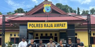 Atlet Raja Ampat Berlaga di Ajang Kapolda Papua Cup III Polres Raja Ampat ikuti kompetisi bergengsi ajang Kapolda Papua Cup III Archery Open Tournament 2025