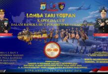 Lomba Tari Yospan Kapolda Cup Warnai HUT Polairud ke-75, Wujud Pelestarian Budaya Papua