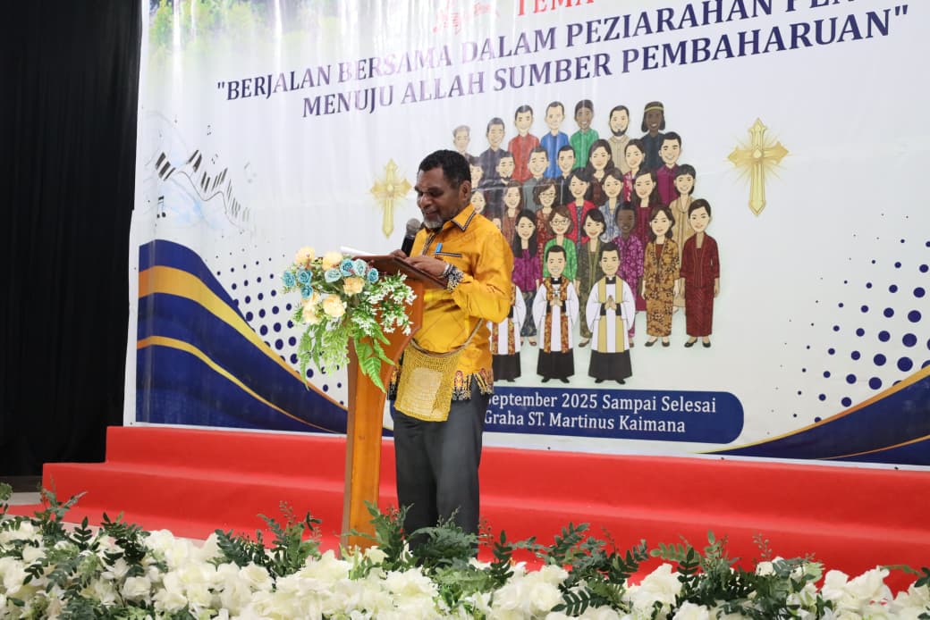 Kepala Kantor Wilayah (Kakanwil) Kementerian Agama (Kemenag) Provinsi Papua Barat, Jems Mayor, S.Sos., M.AP., 