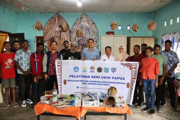 UNIMUDA Sorong Berdayakan Sanggar Araima Papua melalui Program Inovasi Seni Nusantara (PISN)