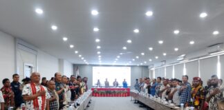 Ditbinmas Polda Papua Barat Daya Gelar Silaturahmi Harkamtibmas Jelang Natal dan Tahun Baru di Kota Sorong