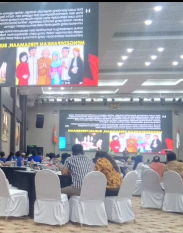 Menteri Agama Mengingatkan Deklarasi Istiqlal-Vatikan Dalam Seminar Moderasi Beragama