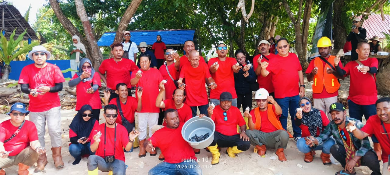 PT Gag Nikel Giat Pelestarian dan Konservasi Alam Menjadi Prioritas Raja Ampat / Foto : Humas PT Gag Nikel