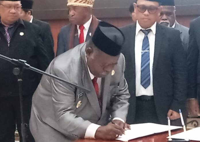 Gubernur Papua Barat Daya Melantik Esellon II