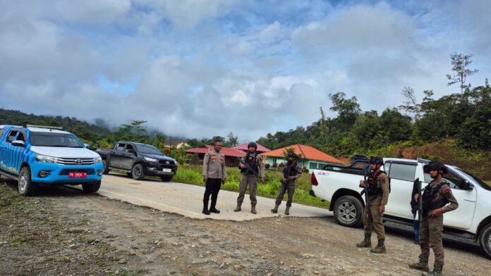 Polres Tambrauw Lakukan Pengamanan Pasca Insiden