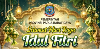 Advertorial: Pemerintah Provinsi Papua Barat Mengucapkan Selamat Hari Raya Idul Fitri 1447 Hijriah
