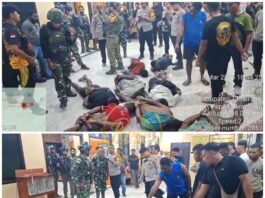 Polisi-TNI, Sita Senjata Tradisional dan Periksa Belasan Saksi di Tambrauw