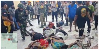 Polisi-TNI, Sita Senjata Tradisional dan Periksa Belasan Saksi di Tambrauw