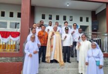 Uskup KMS Resmikan Taman Seminari Pertama Hadir di Papua Barat dan Papua Barat Daya