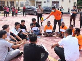 Mencekam Pembunuhan Rekonstruksi: Pejabat Kepolisian, JPU, Penyidik Gabungan, Kuasa Hukum dan Keluarga korban Tersangka