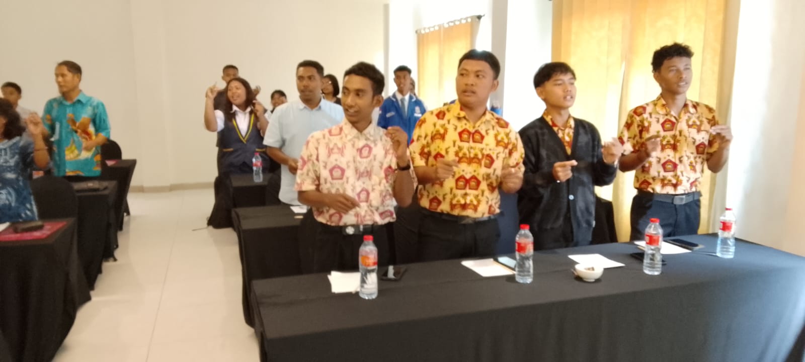 Siswa-siswi dari Kabupaten Sorong