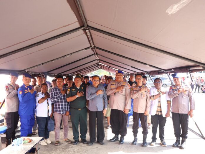Ditpolairud dan Biddokkes Polda Papua Barat Daya Gelar Sambang Nusa Presisi dan Bakti Sosial untuk Nelayan