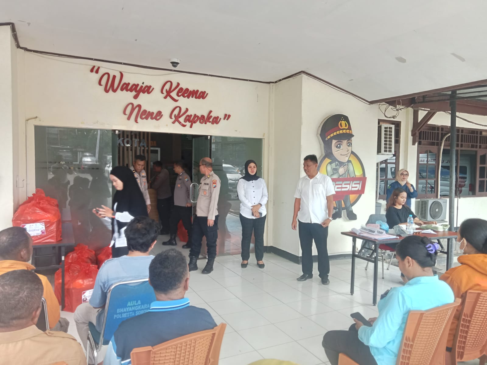 Menyambut HUT Bhayangkara ke - 80