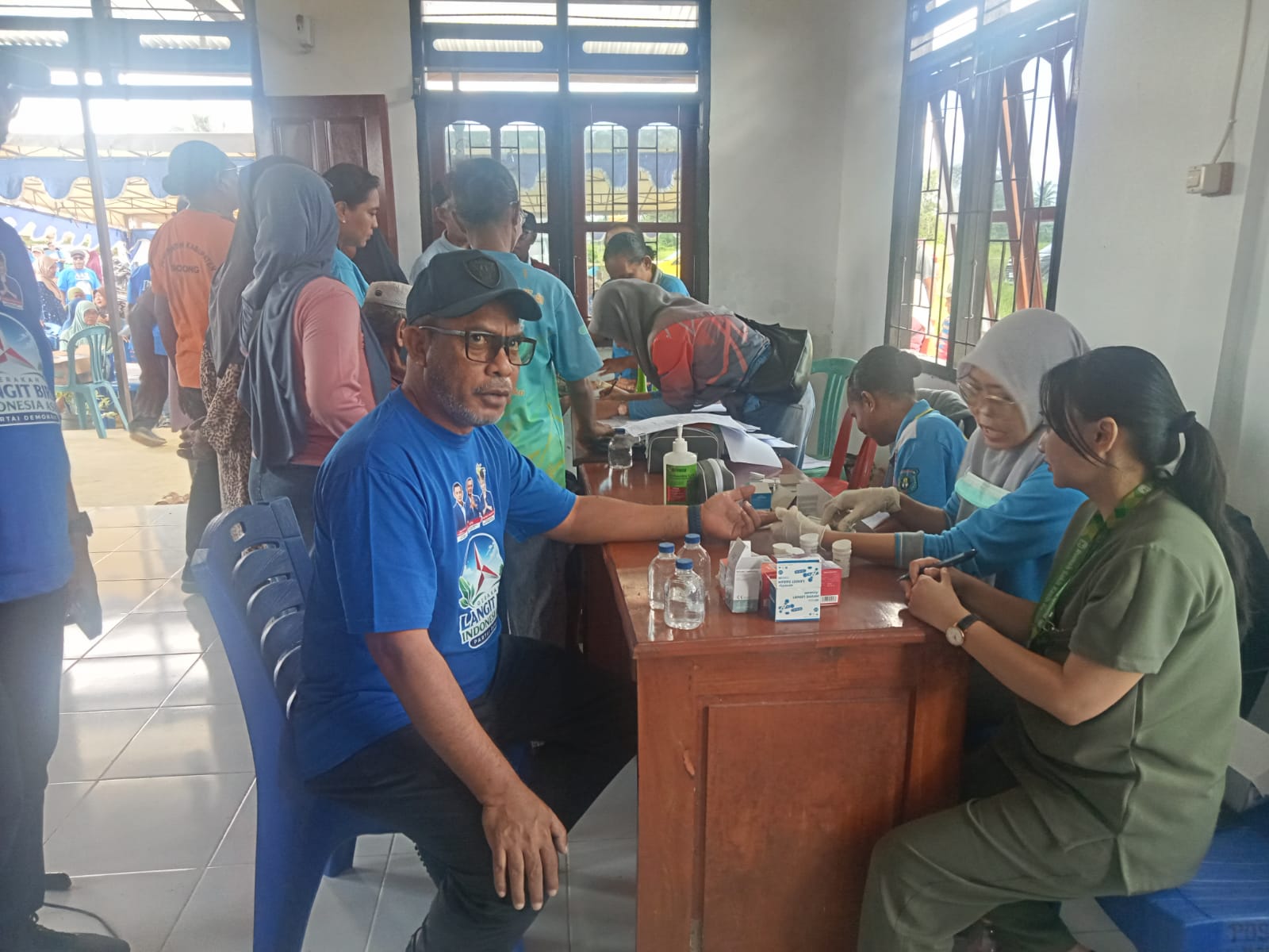 Ketua DPC Kabupaten Sorong Lexie Durimalang mengatakan, bakti sosial ini merupakan momentum menyongsong HUT Partai Demokrat dengan semangat "Gerakan Langit Biru".