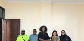 Pertemuan KOMNAS HAM RI dan SKPKC OSA di Sorong