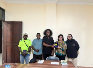 Pertemuan KOMNAS HAM RI dan SKPKC OSA di Sorong