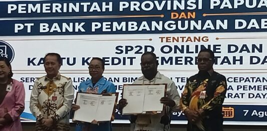 Pemerintah Provinsi Papua Barat Daya Resmi Launching SP2D Online Terintegrasi dan Kartu Kredit Pemerintah Daerah Pemerintah Provinsi Papua Barat Daya Resmi Launching SP2D Online Terintegrasi dan Kartu Kredit Pemerintah Daerah (KKPD)