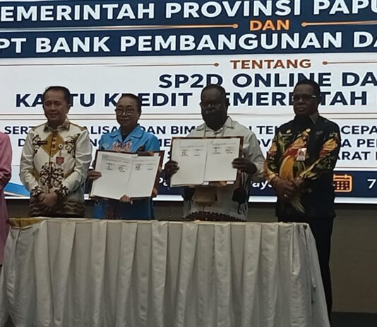 Pemerintah Provinsi Papua Barat Daya Resmi Launching SP2D Online Terintegrasi dan Kartu Kredit Pemerintah Daerah (KKPD)