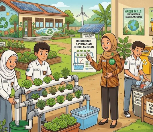 Saatnya Pendidikan Melahirkan Generasi Penyelamat Bumi (gbr ilustrasi)