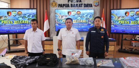 Tindak Pidana Konservasi Penyu di Raja Ampat, Ditreskrimsus Polda Papua Barat Daya Ungkap