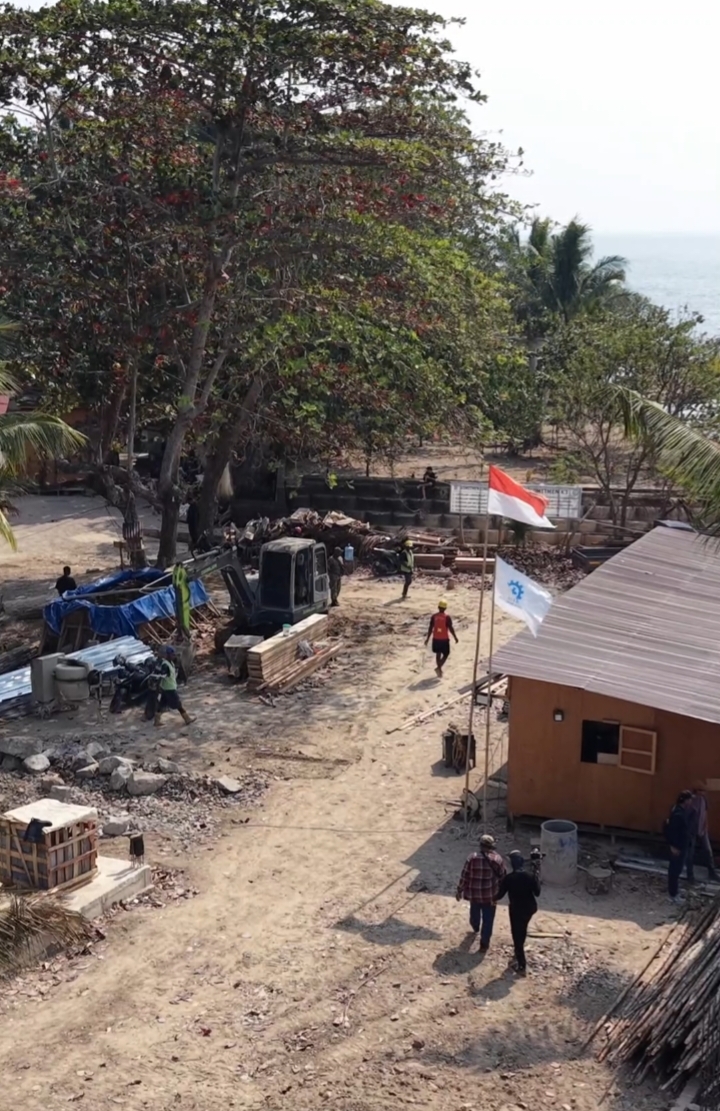 Di Kota Sorong, pembangunan KNMP berlangsung di sembilan kelurahan