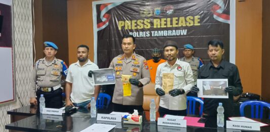 Satuan Reserse Narkoba Polres Tambrauw Mengungkap Penyalahgunaan Narkotika di wilayah Kota Sorong