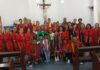 Misa Inkulturasi Etnis Tanimbar di Paroki Santo Yohanes Pembaptis