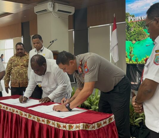 Pembangunan Mako Polda Papua Barat Daya, Pemkab Sorong Hibahkan 10 Hektare Tanah 